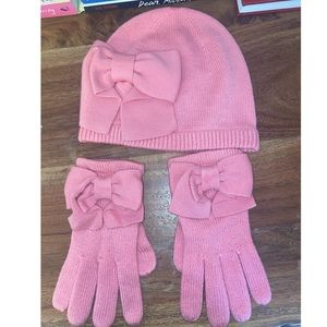 Kate Spade Hat and gloves set